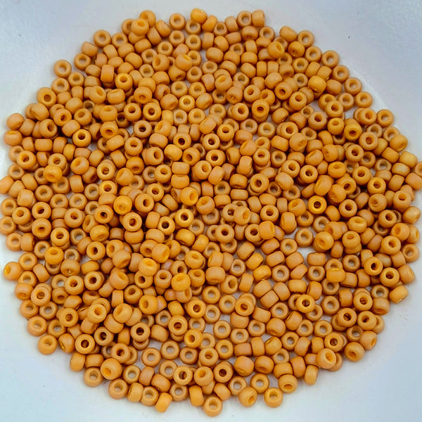 Miyuki Seed Beads Size 8 Matte Opaque Glazed Pistachio 7.5gm Bag