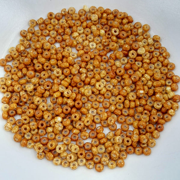 Japanese Seed Beads Size 8 Travertine 7.5gm Bag