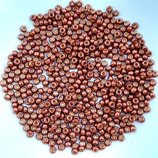 Miyuki Seed Beads Size 8 Duracoat Galvanised Dark Mauve 7.5gm Bag