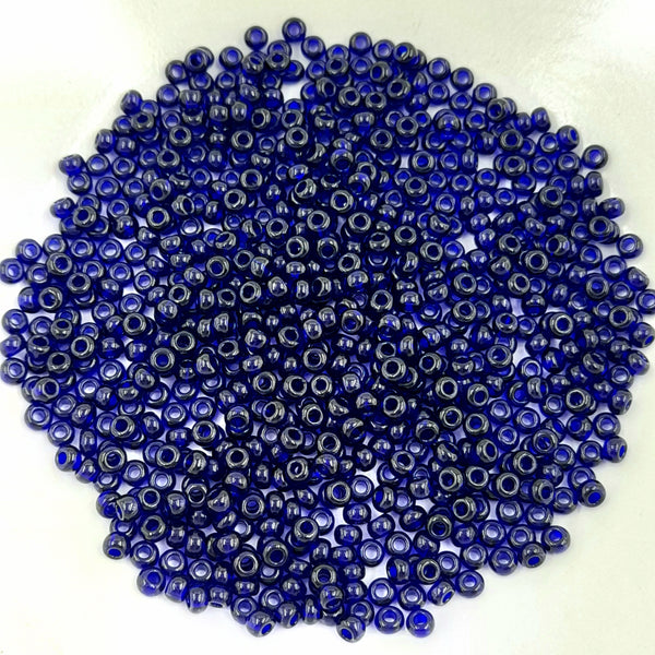 Japanese Seed Beads Size 8 Cobalt 7.5gm Bag