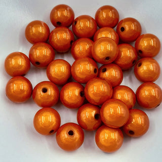 Miracle Bead 10mm Round Orange
