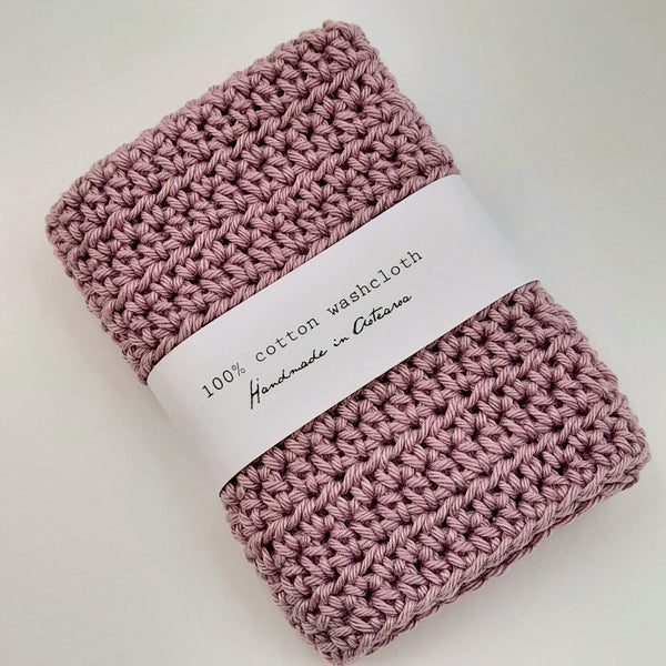 Cotton Wash Cloth - Lilac