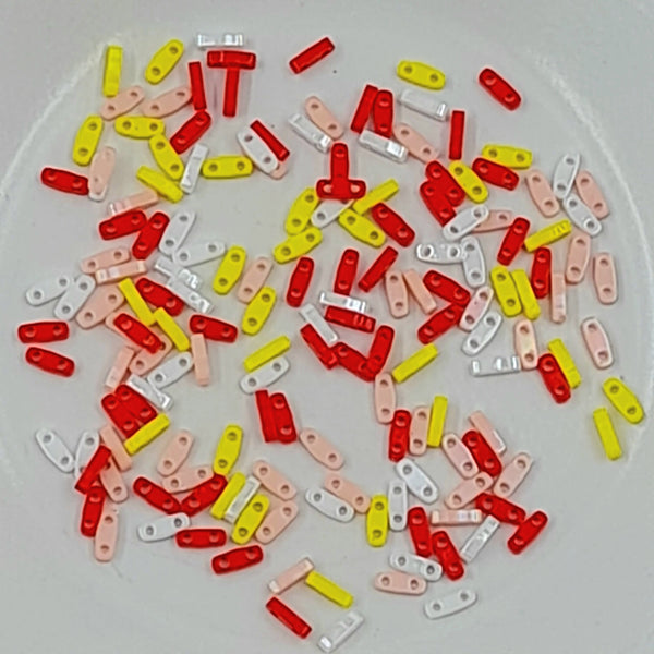 Miyuki Quarter Tila Beads Mix Hawaiian Leis 3gm Bag