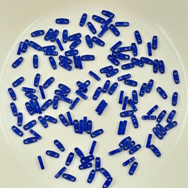 Miyuki Quarter Tila Beads Opaque Cobalt 3gm Bag