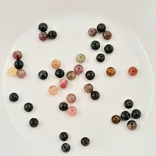 Tourmaline 4mm Round 20 Pack