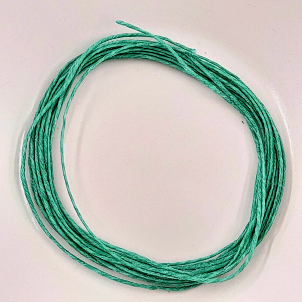Waxed Linen 1mm Sage Green 3m