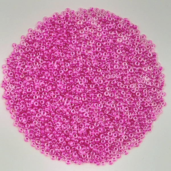 Miyuki Seed Beads Size 11 Luminous Hot Magenta 7.5gm Bag