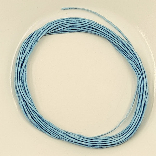 Waxed Linen 1mm Pale Blue 3m
