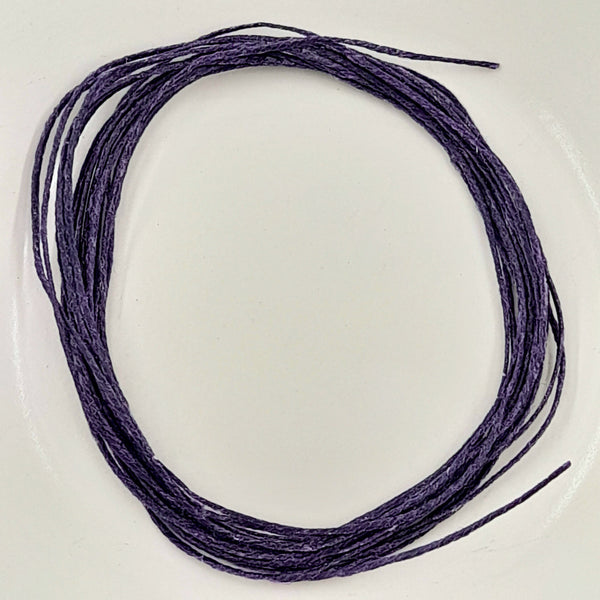 Waxed Linen 0.8mm Purple 3m