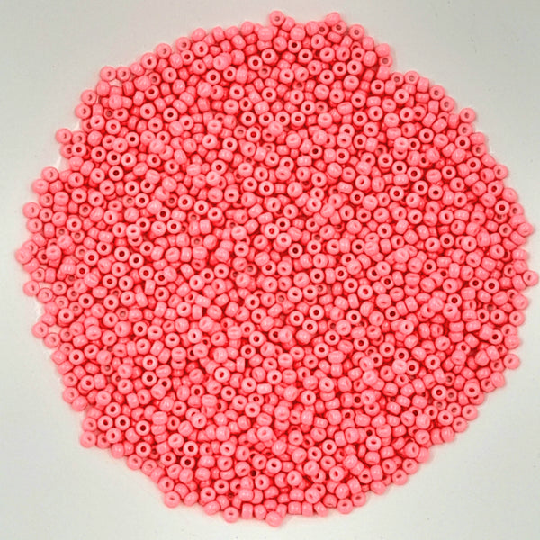 Miyuki Seed Beads Size 11 Opaque Duracoat Party Pink 7.5gm Bag
