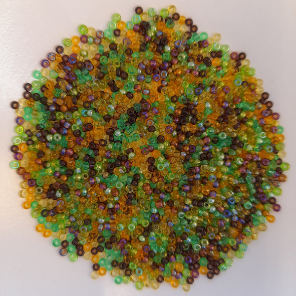 Japanese Seed Beads Size 11 Earthtone Mix 7.5gm Bag