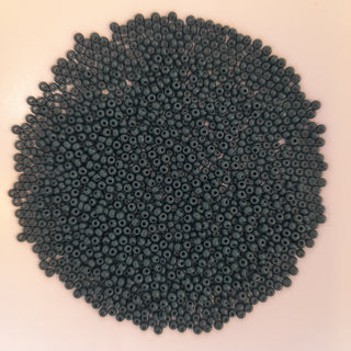 Japanese Seed Beads Size 11 Opaque Dark Jade 7.5gm Bag