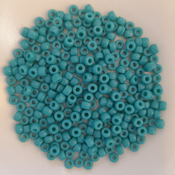 Japanese Seed Beads Size 6 Turquoise Green 7.5gm Bag