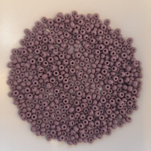Japanese Seed Beads Size 8 Light Purple 7.5gm Bag