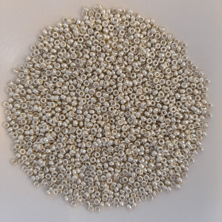 Miyuki Seed Beads Size 11 Galvanised Silver 7.5gm Bag