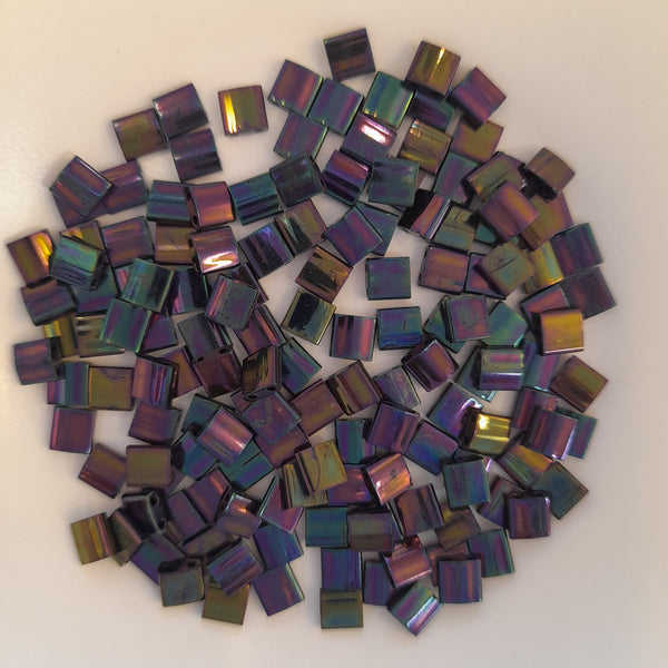 Miyuki Tila Beads Metallic Purple Iris 7.5gm Bag