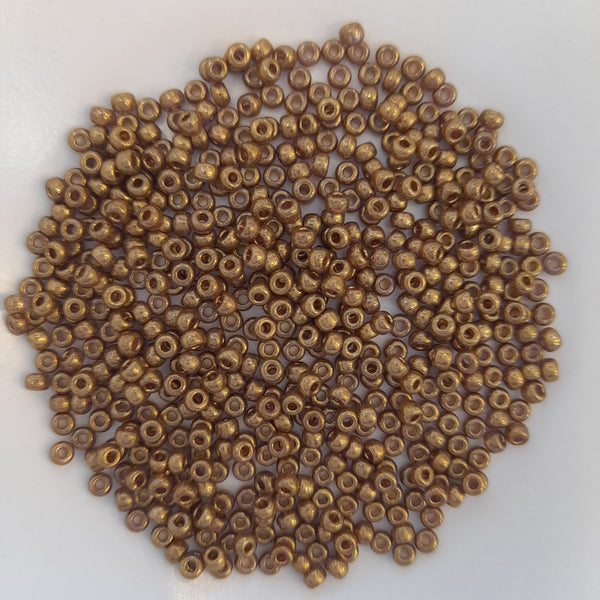 Miyuki Seed Beads Size 8 Crystal Bronze Limited Edition 7.5gm Bag