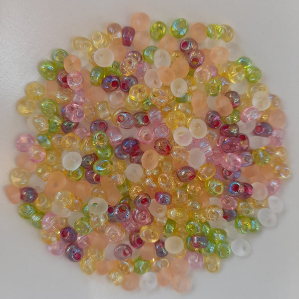 Miyuki Magatama Beads 4mm Tango Mix 7.5gm Bag