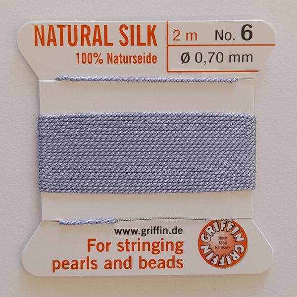 Griffin Silk Cord Size 6 (0.7mm) Lilac