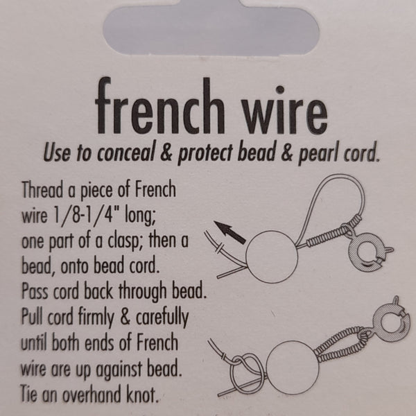 French Wire Champagne Medium (0.9mm Width)