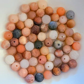 Sunstone Matte 8mm Round