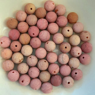 Rhodonite Matte 8mm Round