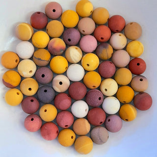 Mookaite Matte 8mm Round