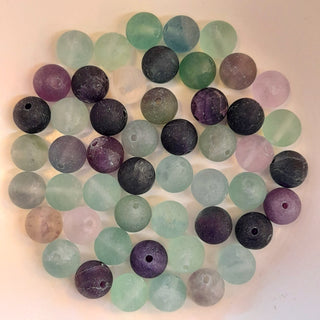 Fluorite Matte 8mm Round