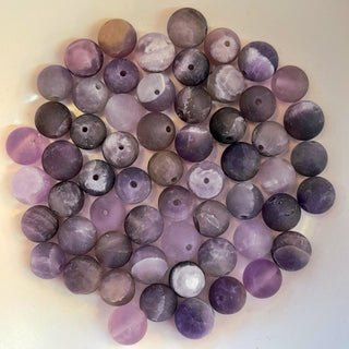 Amethyst Matte 8mm Round