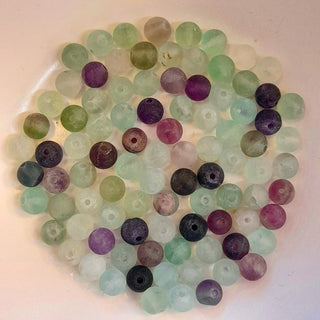 Fluorite Matte 6mm Round