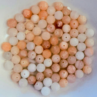 Pink Aventurine Matte 6mm Round