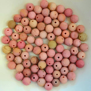 Rhodonite Matte 6mm Round