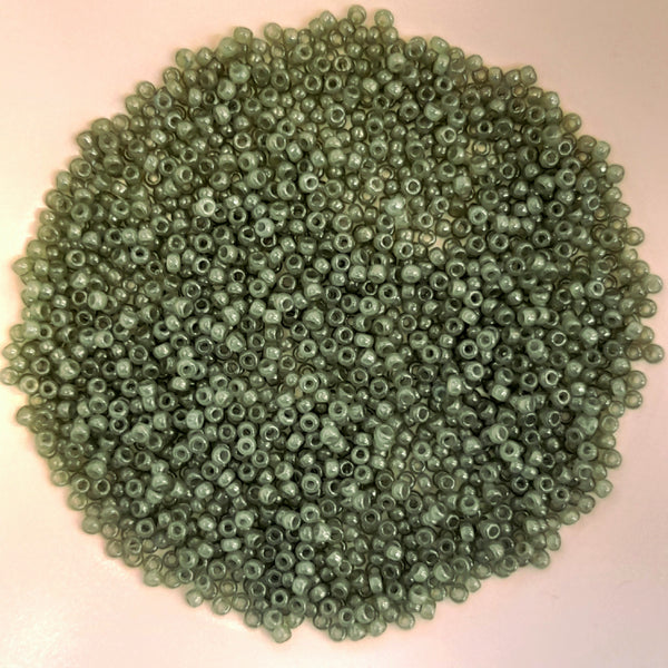 Miyuki Seed Beads Size 11 Sage 7.5gm Bag