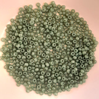 Miyuki Seed Beads Size 8 Sage 7.5gm Bag