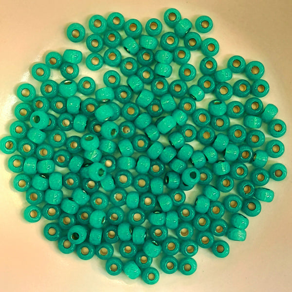 Miyuki Seed Beads Size 6 Silver Lined Alabaster Seafoam 7.5gm Bag