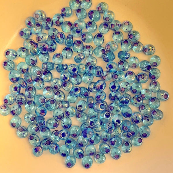 Miyuki Magatama Beads 4mm Cobalt Sapphire 7.5gm Bag