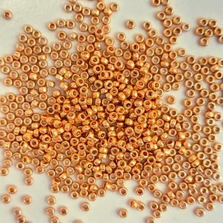 Miyuki Seed Beads Size 15 Galvanised Gold 3gm Bag