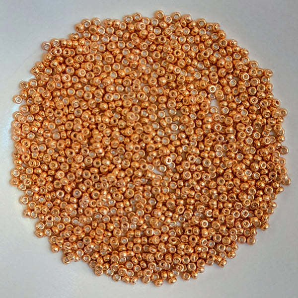 Miyuki Seed Beads Size 11 Galvanised Light Beige 7.5gm Bag