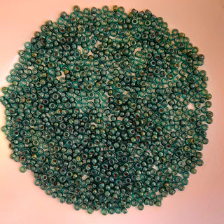 Miyuki Seed Beads Size 11 Transparent Emerald 7.5gm Bag