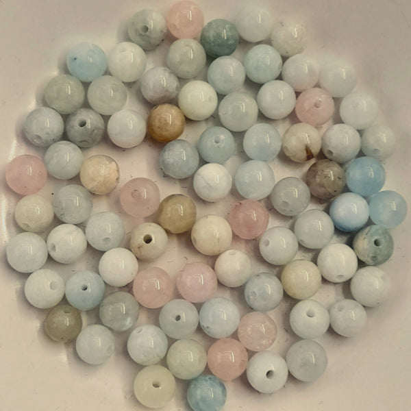 Morganite 6mm Round