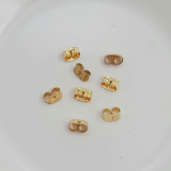 Gold Butterfly For Earring Stud
