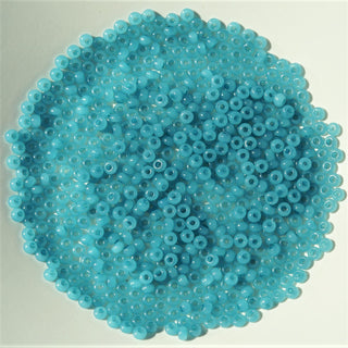 Japanese Seed Beads Size 8 Opaque Jade 7.5gm Bag
