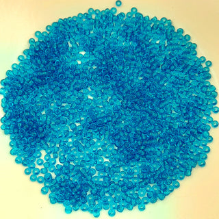 Miyuki Seed Beads Size 11 Transparent Capri Blue 7.5gm Bag