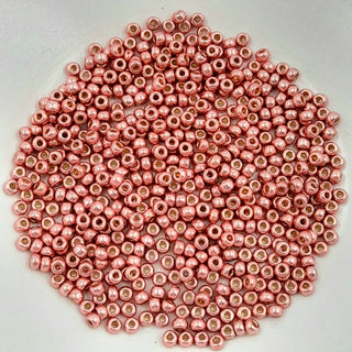 Miyuki Seed Beads Size 8 Duracoat Galvanised Dark Coral 7.5gm Bag