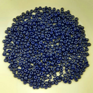 Miyuki Seed Beads Size 8 Duracoat Opaque Dark Navy Blue 7.5gm Bag