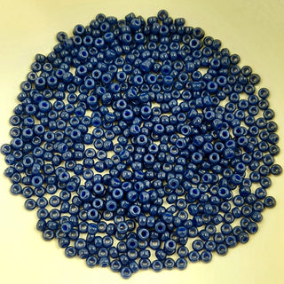 Miyuki Seed Beads Size 8 Duracoat Opaque Navy Blue 7.5gm Bag