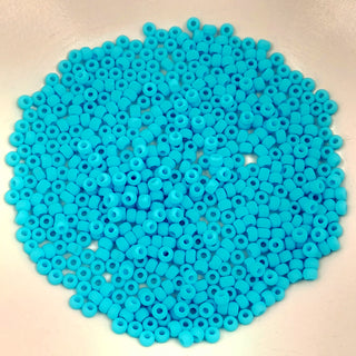 Miyuki Seed Beads Size 8 Matte Opaque Light Blue 7.5gm Bag