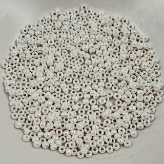 Miyuki Seed Beads Size 8 Pearl Ceylon 7.5gm bag