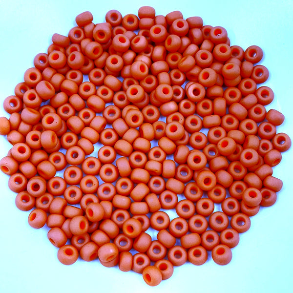 Miyuki Seed Beads Size 6 Terracotta 7.5gm Bag