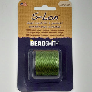 S-Lon Nylon Cord 0.5mm Avocado Green 70m Reel